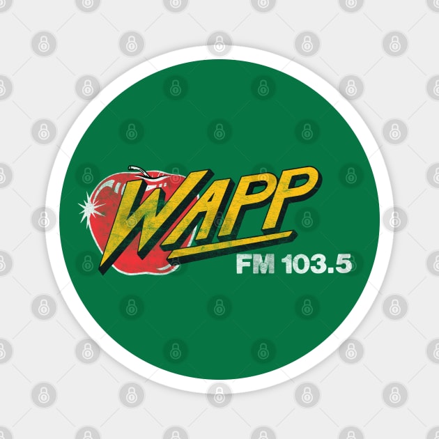 WAPP "The Apple" NYC / 80s Radio Station Magnet by CultOfRomance